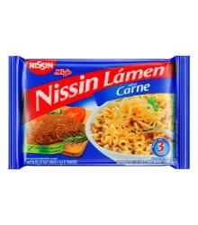 Macarrão Instantâneo Carne Nissin Miojo Lámen Pacote 85g