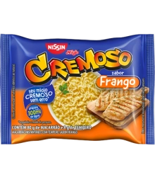 Macarrão Instantâneo Cremoso Sabor Frango Nissin