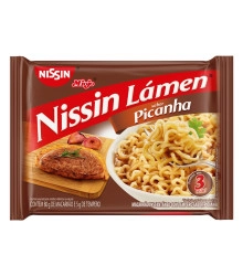 Macarrão Instantâneo Picanha Nissin Miojo Lámen Pacote 85g