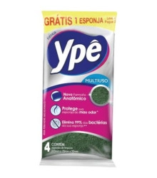 Ype Esponja Multiuso 10X L4P3un