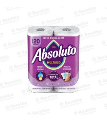 Papel Toalha Absoluto Fd 120Fls 12X2