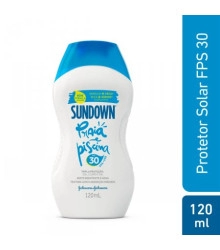 Protetor Solar Praia e Piscina FPS 30, Sundown, 120 ML