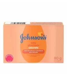 Sabão Barra Glicerinado, Johnson's, 80 GR