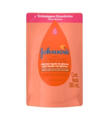 Sabonete Líquido Infantil da Cabeça aos Pés Refil, Johnson's, 380 ML