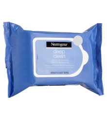 Lenços Demaquilantes Deep Clean, Neutrogena, 25 Unidades