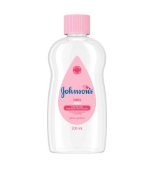Óleo Puro para Bebê, Johnson's, 200 ML