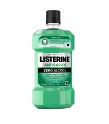 Enxaguatório Bucal Anticaries Zero Alcool, Listerine, 250 ML
