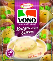VONO® Batata Com Carne 25Gr - Dp C/ 23Und