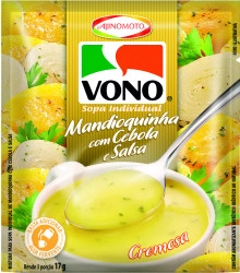 VONO® Mandioquinha, Cebela E Salsa 25Gr - Dp C/ 23Und