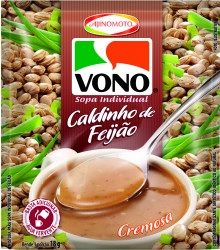 VONO® Caldinha De Feijão 25Gr - Dp C/ 23Und