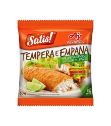 SATIS!® Tempera E Empana Ervas Com Toque De Limão 60Gr - Dp C/12 Und