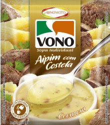 VONO® Aipim Com Costela 25Gr - Dp C/ 23Und