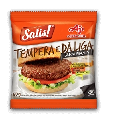SATIS!® Tempera E Dá Liga Picanha 60Gr - Dp C/12 Und