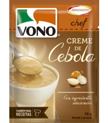 VONO® Chef Creme De Cebola 58Gr - Dp C/ 12Und