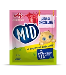MID® Refresco Suco Groselha 20gr - DP c/ 15und