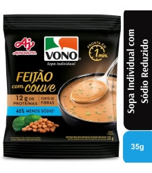 Vono Proteina Feijao C/Couve 12X35G
