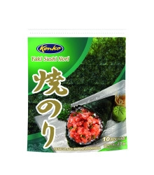 Folha Alga Yaki Sushi Nori - 10 Folhas