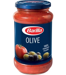 Molho de Tomate com Azeitona - Barilla - 400G - CX C/6