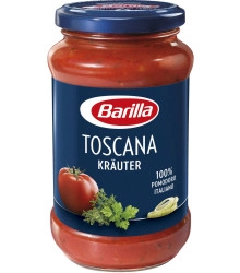 Molho de Tomate Toscana Krauter - Barilla - 400G - CX C/6